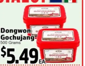 Superior Grocers Dongwon Gochujang offer
