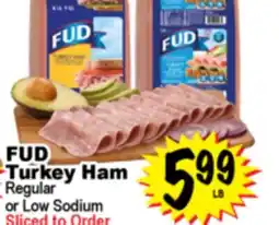 Superior Grocers FUD Turkey Ham offer
