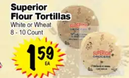 Superior Grocers Superior Flour Tortillas offer