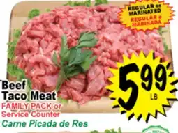 Superior Grocers Beef Taco Meat offer