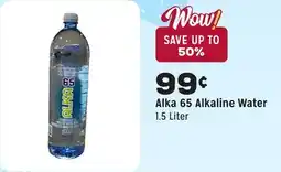 Grocery Outlet Alkaline Water offer