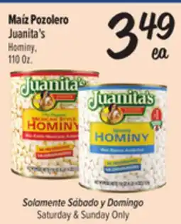 El Super Fresh Juanita's Hominy offer