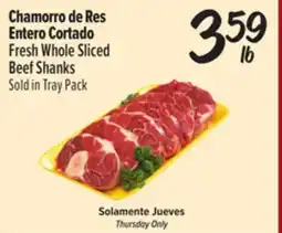 El Super Fresh Fresh Whole Sliced Beef Shanks offer