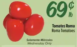 El Super Fresh Roma Tomatoes offer