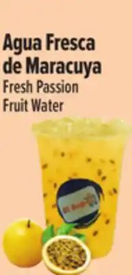 El Super Fresh 16 oz Fresh Passion Fruit Water offer