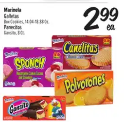 El Super Fresh Galletas Box Cookies, 14.04-18.88Oz. Gansito, 8Ct offer
