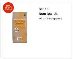 Walgreens Bota Box, 3L offer