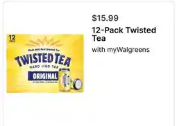 Walgreens 12-Pack Twisted Tea offer