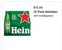 Walgreens 12-Pack Heineken offer