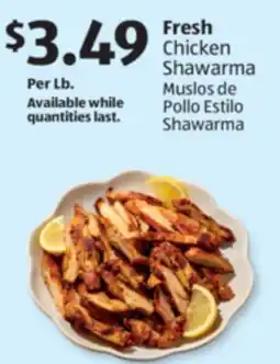 Aldi Fresh Chicken Shawarma offer