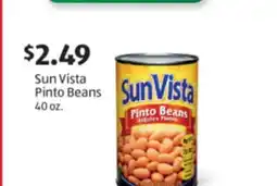 Aldi Sun Vista Pinto Beans offer