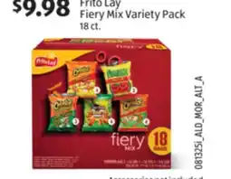Aldi Frito Lay Fiery Mix Variety Pack offer