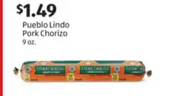 Aldi Pueblo Lindo Pork Chorizo offer