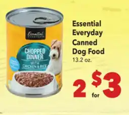 Vallarta Supermarkets Essential Everyday Canned Dog Food offer