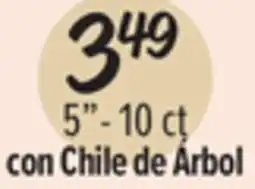 El Super Fresh con Chile de Árbol offer