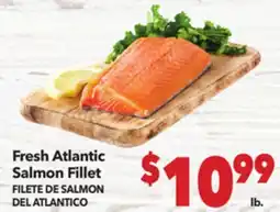 Vallarta Supermarkets Fresh Atlantic Salmon Fillet / FILETE DE SALMON DEL ATLANTICO offer