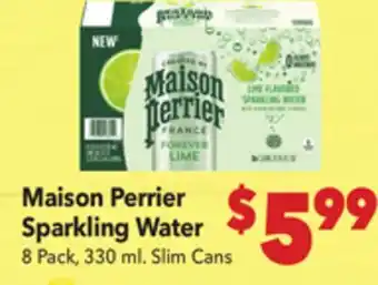 Vallarta Supermarkets Maison Perrier Sparkling Water offer