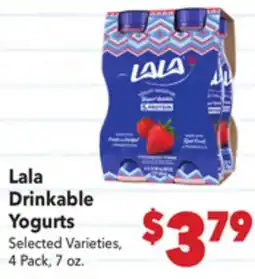 Vallarta Supermarkets Lala Drinkable Yogurts offer