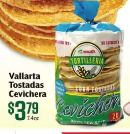 Vallarta Supermarkets Vallarta Tostadas Cevichera offer