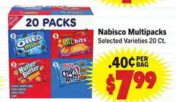 Vallarta Supermarkets Nabisco Multipacks offer