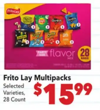 Vallarta Supermarkets Frito Lay Multipacks offer