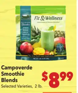Vallarta Supermarkets Campoverde Smoothie Blends offer