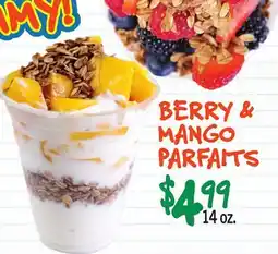 Vallarta Supermarkets BERRY & MANGO PARFAITS offer