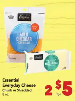 Vallarta Supermarkets Essential Everyday Cheese offer