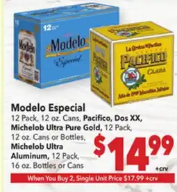 Vallarta Supermarkets Modelo Especial offer