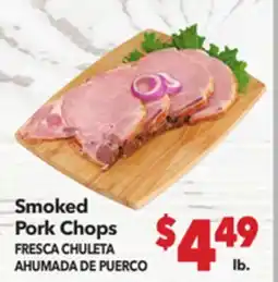 Vallarta Supermarkets Smoked Pork Chops / FRESCA CHULETA AHUMADA DE PUERCO offer