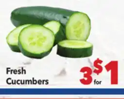 Vallarta Supermarkets Fresh Cucumbers offer