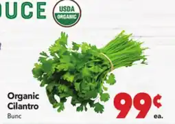 Vallarta Supermarkets Organic Cilantro offer