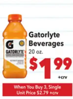 Vallarta Supermarkets Gatorlyte Beverages offer