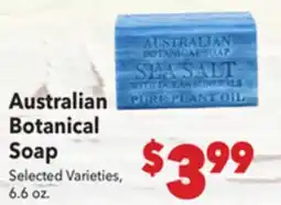Vallarta Supermarkets Australian Botanical Soap offer