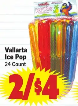 Vallarta Supermarkets Vallarta Ice Pop offer