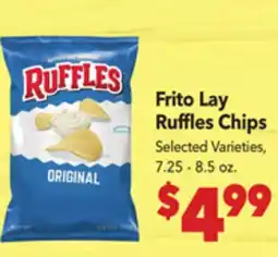 Vallarta Supermarkets Frito Lay Ruffles Chips offer