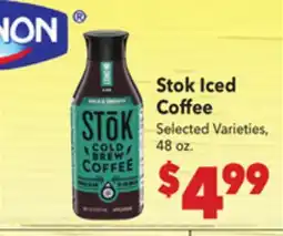 Vallarta Supermarkets Stok Iced Coffee offer
