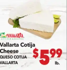 Vallarta Supermarkets Vallarta Cotija Cheese / QUESO COTIJA VALLARTA offer