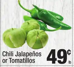 Super King Markets Chili Jalapeños or Tomatillos offer