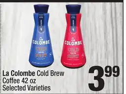 Super King Markets La Colombe Cold Brew Coffee offer