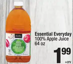 Super King Markets Essential Everyday 100% Apple Juice offer