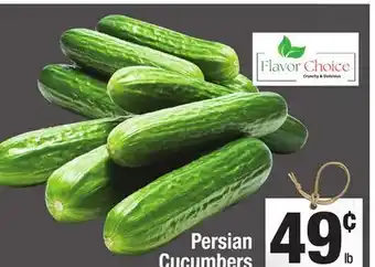 Super King Markets Persian Cucumbers offer