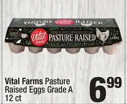 Super King Markets Vital Farms Pasture Raised Eggs Grade A offer