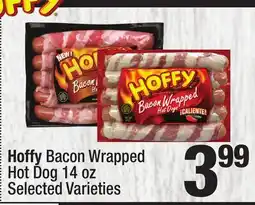 Super King Markets Hoffy Bacon Wrapped Hot Dog offer