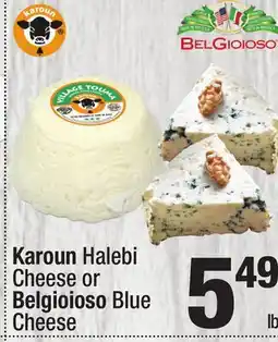 Super King Markets Karoun Halebi Cheese or Belgioioso Blue Cheese offer