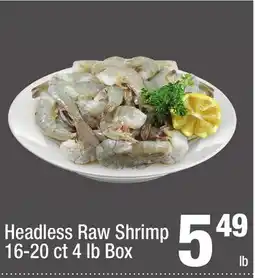 Super King Markets Headless Raw Shrimp offer