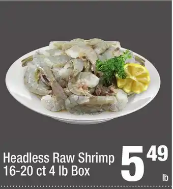 Super King Markets Headless Raw Shrimp offer