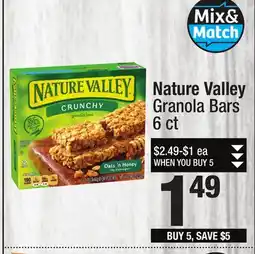 Super King Markets Nature Valley Granola Bars offer
