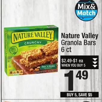 Super King Markets Nature Valley Granola Bars offer