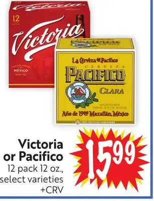Foodmaxx Victoria or Pacifico offer